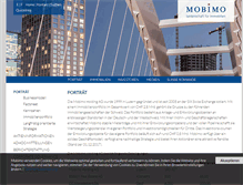 Tablet Screenshot of ir.mobimo.ch